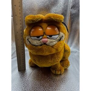 Vintage 1981 GARFIELD Stuffed 6" Sitting Plush Toy R Dakin & Co